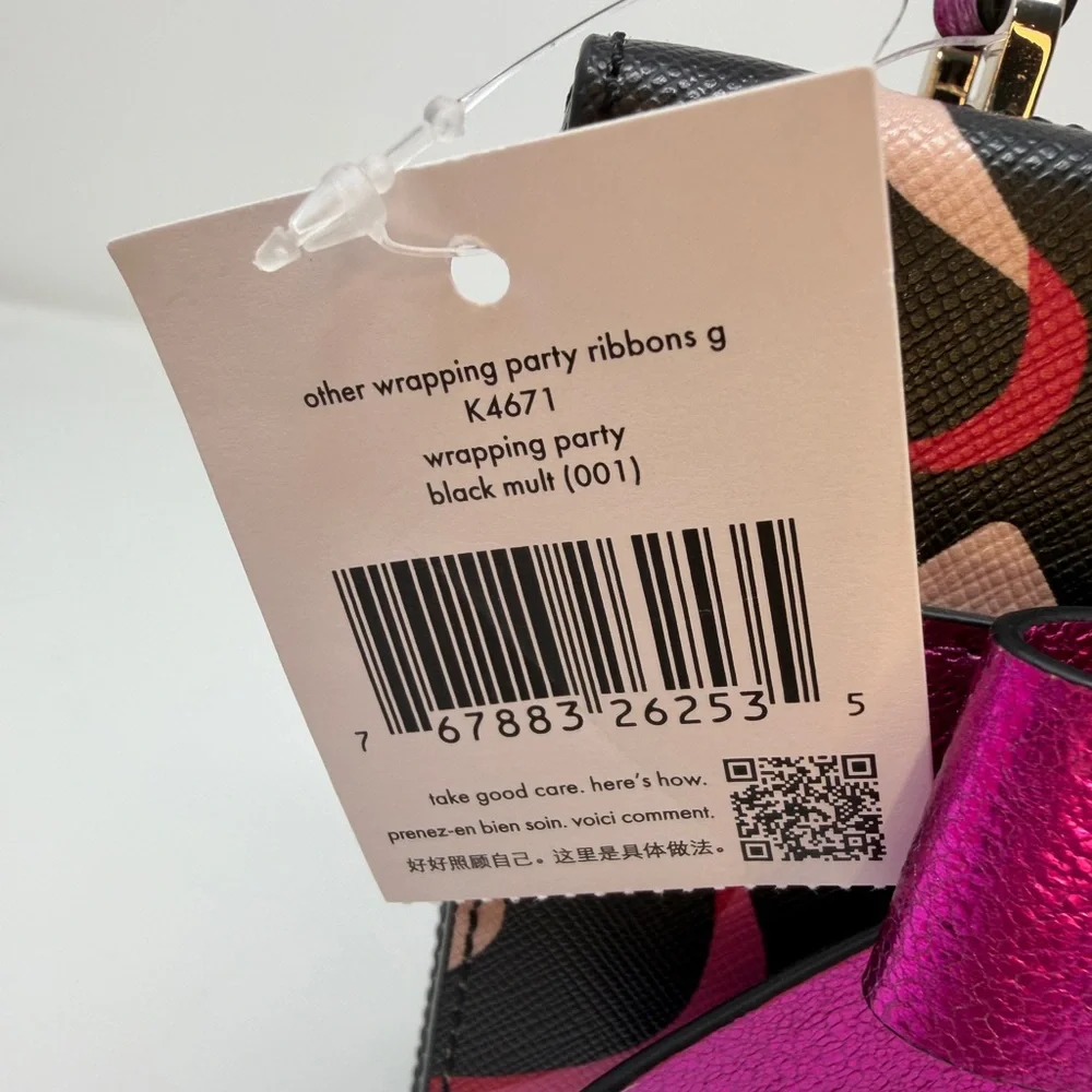 Kate Spade New York Wrapping Party Gift Box Crossbody bag NWT